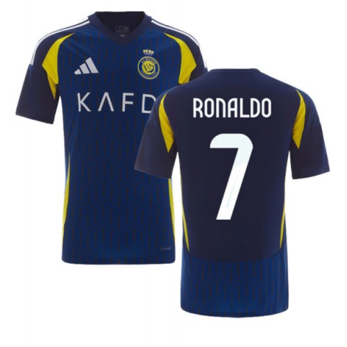 Pánský Fotbalový dres Al-Nassr Cristiano Ronaldo #7 2024-25 Venkovní Krátký Rukáv